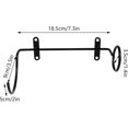 thumbnail image 2 of Wall Mounted Wine Racks, Customizable Decoration, Stable & Safe, Metal Wine Bottle Display Holder With Screws For Installation, Perfect Gift For Wine Lovers, 2 of 7