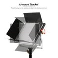 thumbnail image 4 of Andoer LED Video Light Panel Fill-in Lamp with Barn Door 480 LED Beads Adjustable Brightness 3200K-5600K Color Temperature for Studio Photography Video, 4 of 7