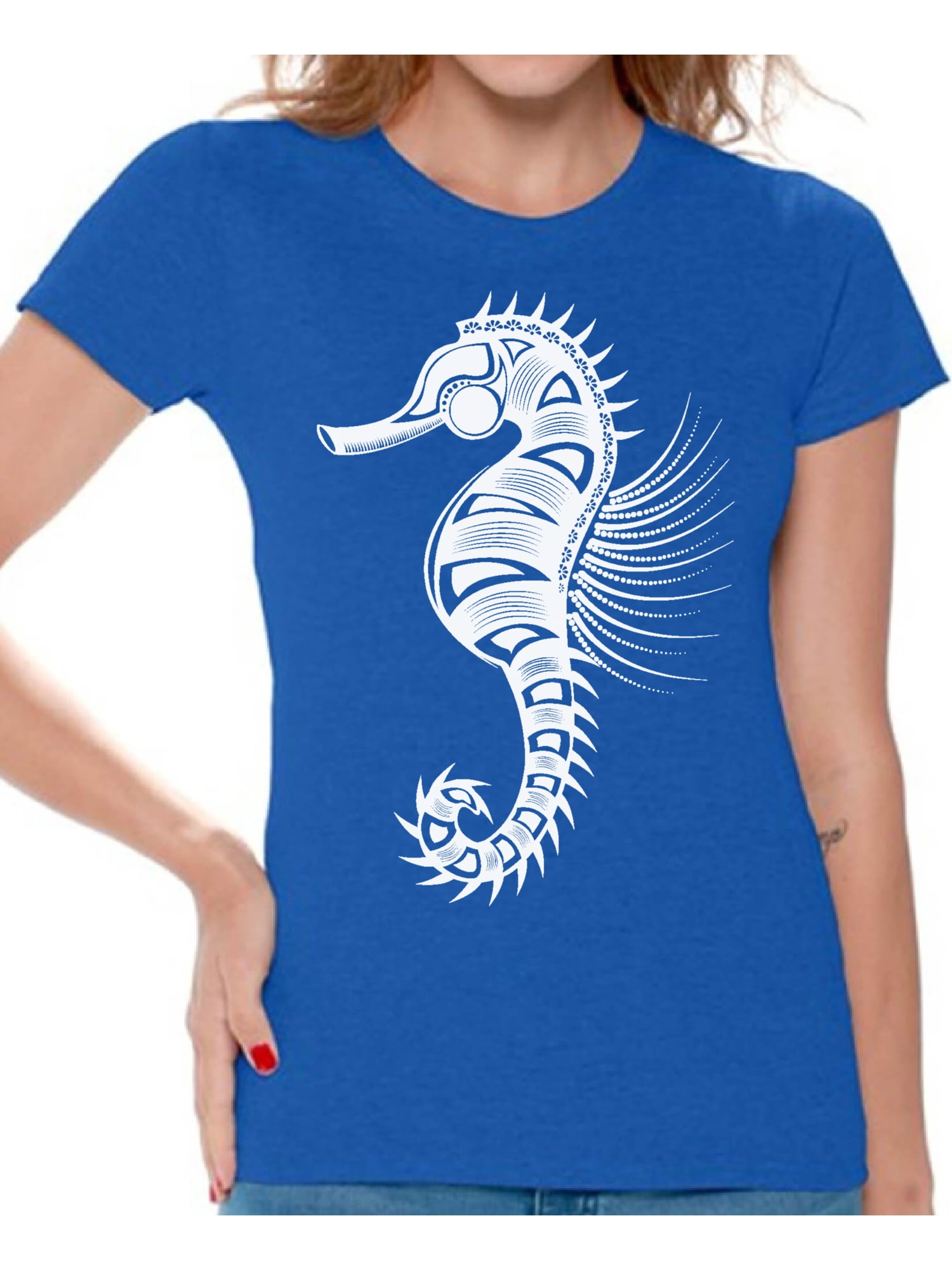 Ladies patterned t shirts Clearance