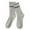 Gray, variant on XuJwPNcy Socks for Women Ruffle Casual Crew Socks Cotton Breathable Cute Knit Curvy Trim Ankle Socks