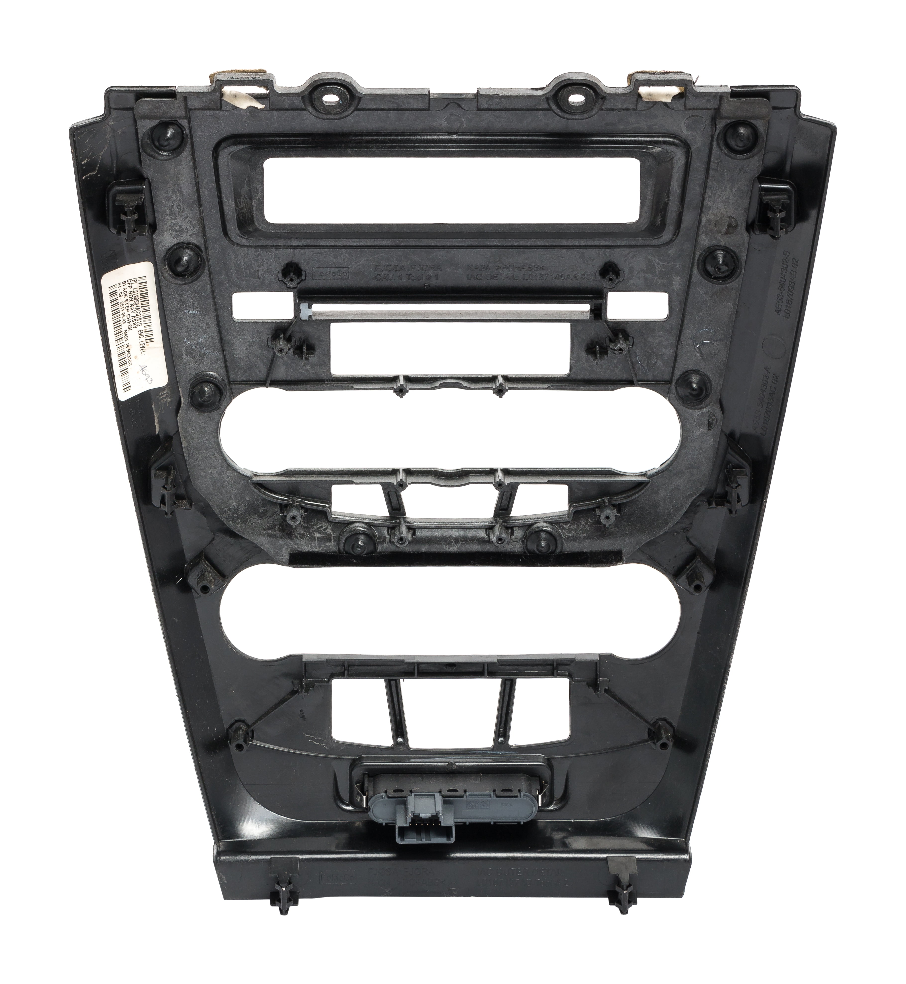 2010-2012 Ford Fusion Radio Climate Dash Mounted Trim Bezel Model Number FJGSA