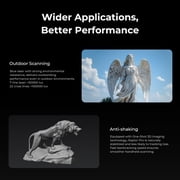 Creality Raptor Pro 3D Scanner 3-in-1 Multi-function Scanning 0.02mm Volume Accuracy Anti-shaking Fast Scan Speed