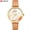 Bronze, variant on CURREN Casual Women's Watch Fashion Marble Texture Dial with Soft Leather Strap Watches Ladies Analogue Quartz Wristwatch Reloj