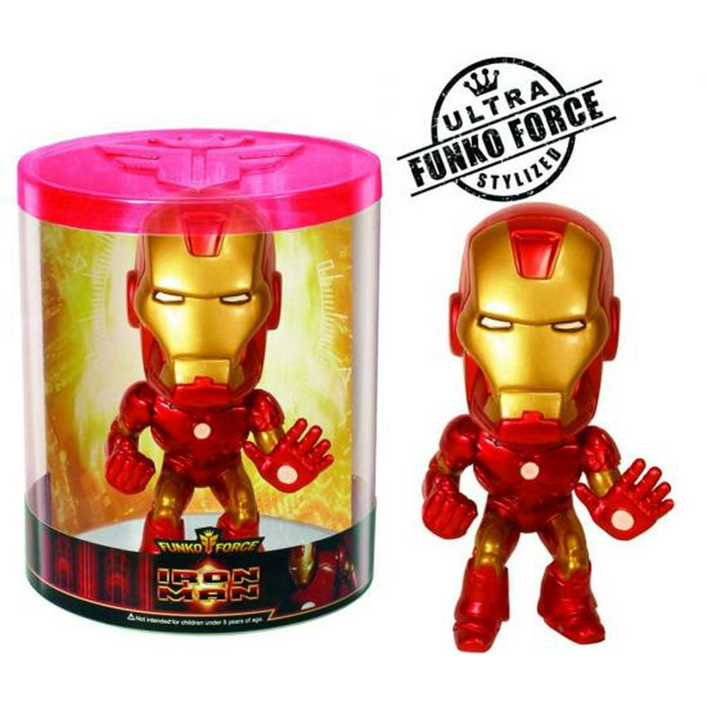 Funko Marvel Funko Force Iron Man Bobble Head - Walmart.com - Walmart.com