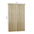 thumbnail image 3 of Cortina para Decoración Home Creations 213x150 cm Camello, 3 of 3