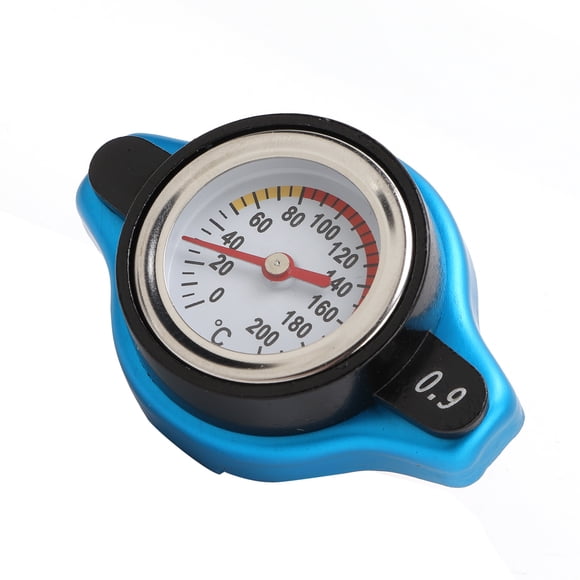 Radiator Cap Water Temp Meter,Aluminum Alloy Radiator Cap Thermostatic Gauge Radiator Cover High Pressure Radiator Cap Best in Class