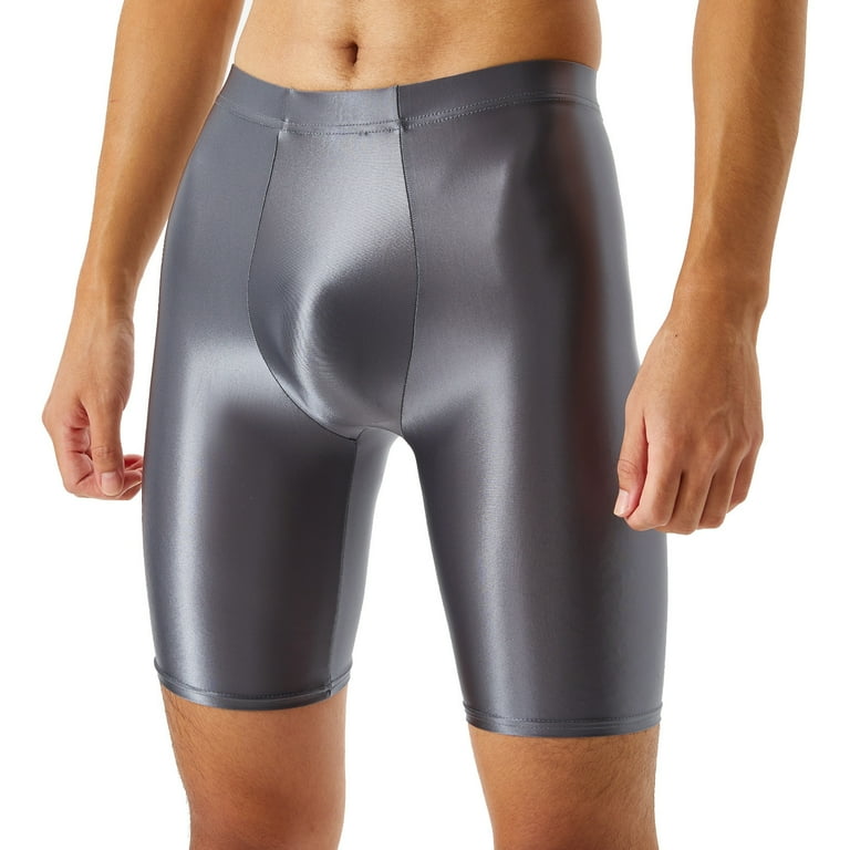 Tight shiny shorts clearance