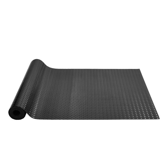 STAWAY Garage Floor Mats - Durable Waterproof PVC Flooring for Garage, Warehouse, Gym - Non-Slip, Easy to Clean, 2 Rolls 14.7 x 3.6 Ft, 2.5mm Thick