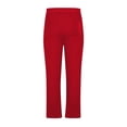 thumbnail image 3 of LONKITO Mens Sweatpants Open Bottom Athletic Workout Sweat Pants with 3 Pockets Drawstring Joggers Sweatpants Elastic Waist Red L, 3 of 6