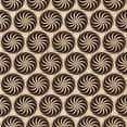 thumbnail image 1 of Ahgly Company Machine Washable Indoor Square Transitional Black Brown Area Rugs, 7' Square, 1 of 7