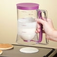 thumbnail image 4 of Primegos Pancake Batter Dispenser BPA Free Leak-Free Design Precise Measurement Lines Ergonomic Handle Kitchen Utensil for Pancakes Waffles Crepes, 4 of 8