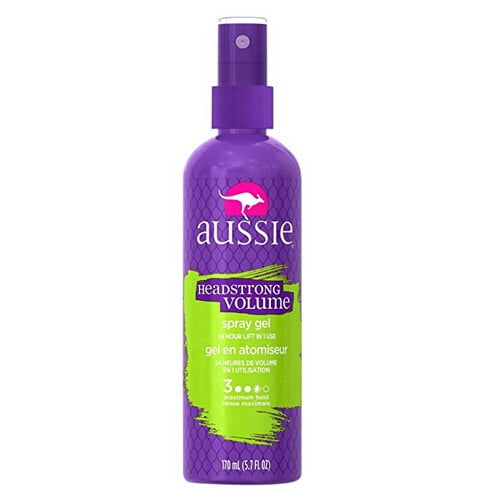 Aussie Headstrong Volume Spray gel, Maximum Hold, 5.7 oz