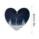 thumbnail image 3 of Adorno de corazón de vidrio marino compartido | Corazón de vidrio decorativo de 8 cm con inspiración playera | Recuerdo costero hecho a mano para familiares, parejas, regalos, decoración del hogar y, 3 of 7