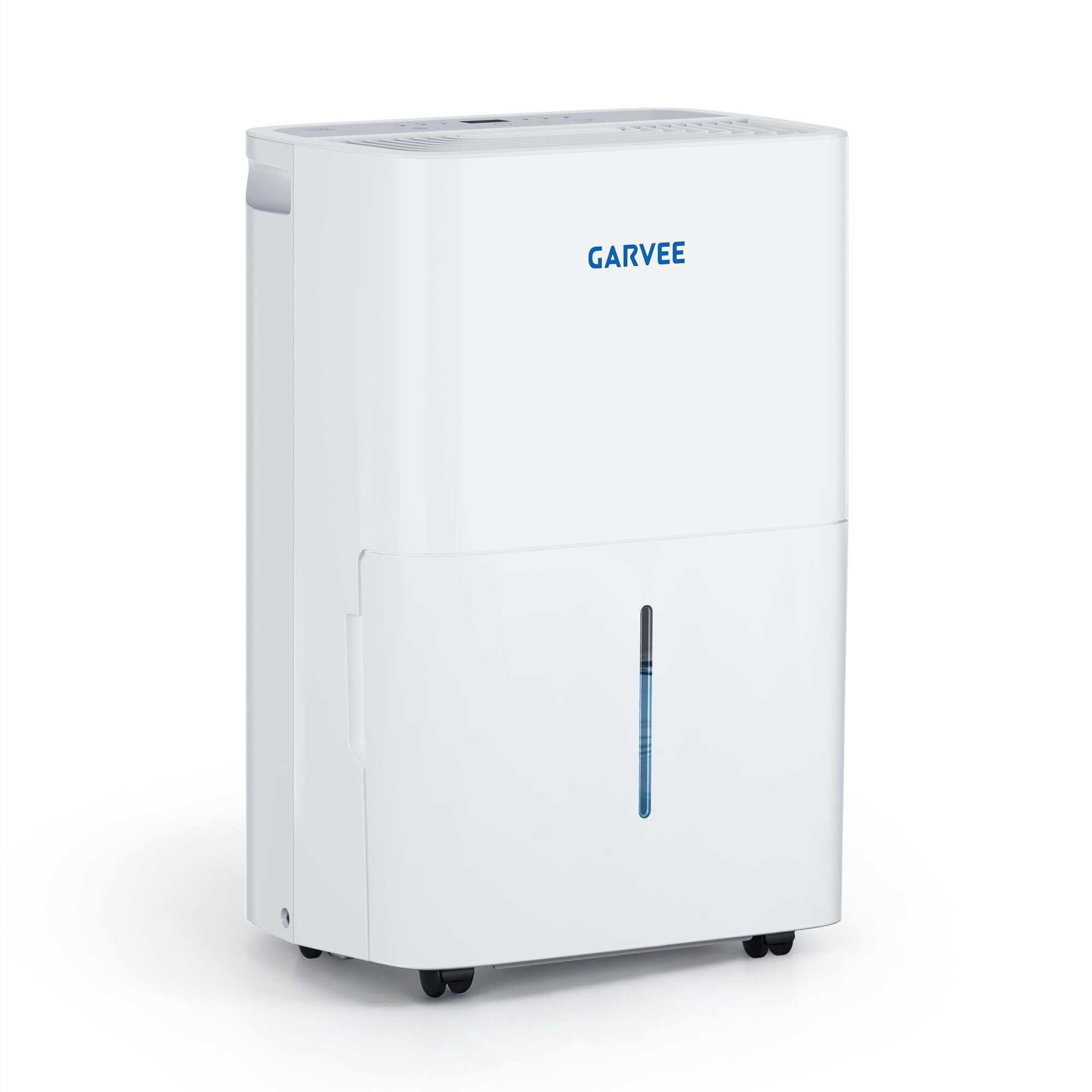 Garvee 22 Pint Dehumidifier with Drain Hose and 1.45 Gal Water Tank for Homes up to 3000 Sq.ft, White