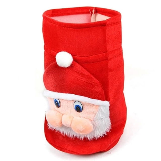 MasteelfCA 1Pc Fashion Christmas Plush Bag Durable Drawstring Shoulder Bag Backpack