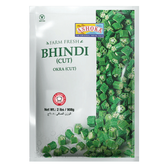 ASHOKA OKRA CUT 908G ASHOKA OKRA CUT 908G