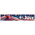 thumbnail image 3 of Decorative Design 4th of July Event Banner Patriotic Theme Party Decoration Colorful Stars Red White Blue Celebration for Patriotic Party National Holiday Indoor Outdoor, 3 of 7