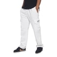 thumbnail image 2 of Victorious Men's Heavyweight Fleece Relaxed Lounge Cargo Sweatpants - Off-White - 4X-Large, 2 of 6