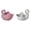 White,Pink, variant on Planting and Gardening Lovely Swan Ceramic Planter for Succulents Decorative Succulents Pot Mini Flower Pot for Home Garden Decoration Desktop Pot
