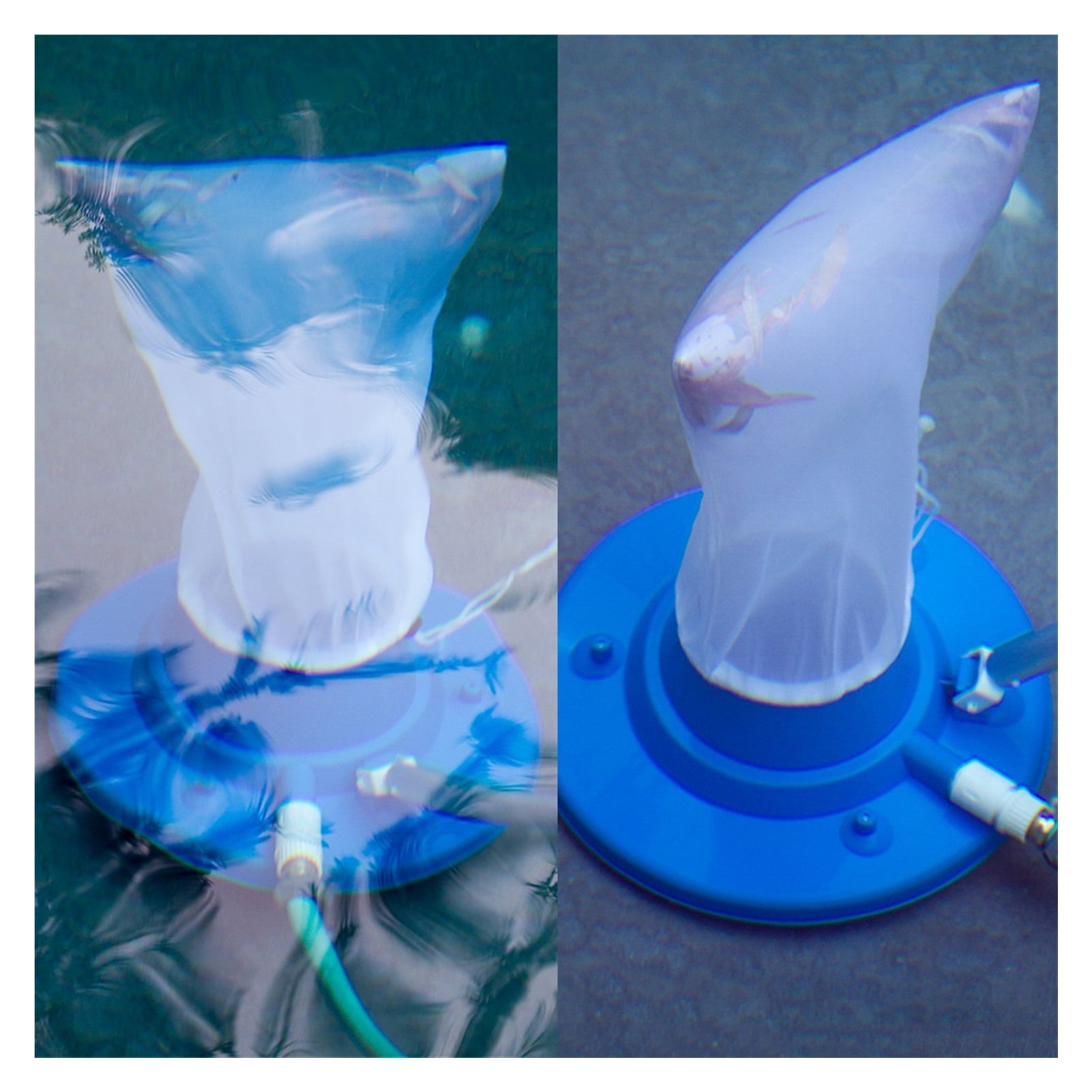 Swimming Pool Cleaning Tools Pond Vacuum Cleaner Garden Floating Objects Pool For Family Outdoor Swimming Accessories ,Great Suction Power