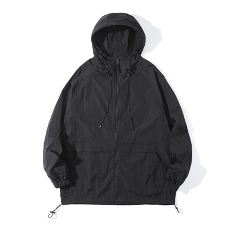 Men's Golf Jacket Casual Windbreaker Lightweight Zip Up Stylish
