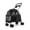 Black, variant on solautey Pet Stroller for Small Dogs and Cats, Foldable Cat Stroller with 4 Wheels, Compact Portable, Up to 33 Ibs, Breathable Mesh,Easy Assembly
