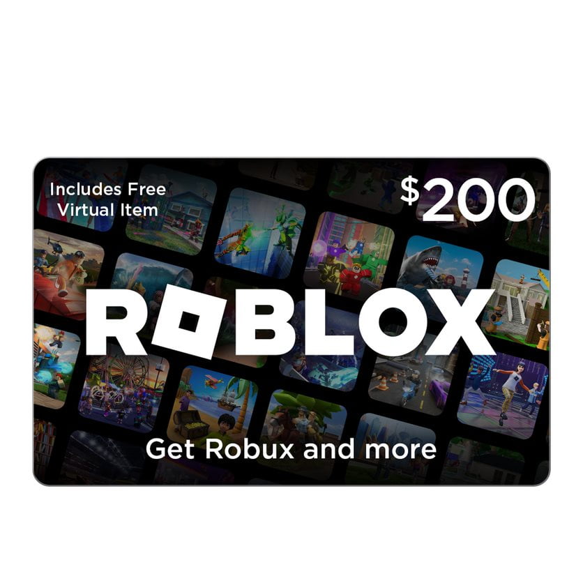 Roblox 200 Robux Code - Roblox Gift Cards - Gameflip