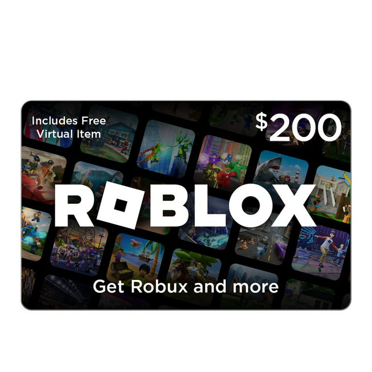 gift card in 2023  Walmart gift cards, Roblox gifts, Digital gift card