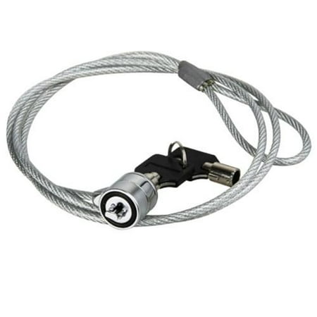 Insten Security Cable Chain Lock with 2 keys For Laptop Netbook