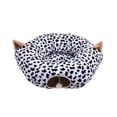 thumbnail image 3 of redondo Tubo Almacenamiento Dormir Suministros para mascotas Juguetes para mascotas con bola Interactivo Divertido Interior Gato Cueva Cama para Yuyangstore Cama tipo túnel para gatos, 3 of 8