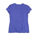 thumbnail image 2 of bar III Camiseta básica con cordones para mujer, azul, pequeña, 2 of 2