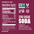 thumbnail image 5 of Zevia Zero Sugar, 0 Calorie Black Cherry Soda Pop, 12 fl oz, 8 Pack Cans, 5 of 5