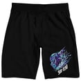 thumbnail image 5 of Mortal Kombat Klassic Sub-Zero Adult Black Sleep Pajama Shorts-XL, 5 of 7