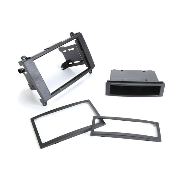 SCOSCHE CR1292B - 2007 Dodge Sprinter Van DIN w/Pocket & Double DIN Mounting Dash Kit for Car Radio / Stereo Installation
