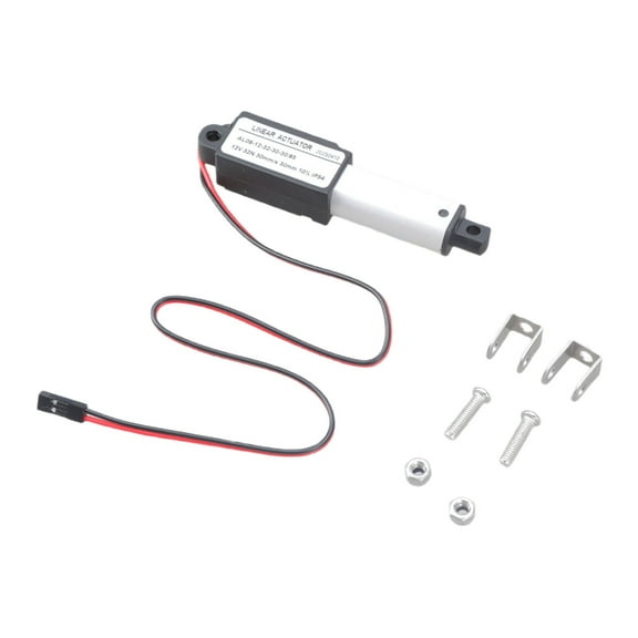 Yammee 24V Electric Linear Actuator Motor Controller 150N Thrusts Small Motion Actuator Telescopic Linear Actuator Easy to Use