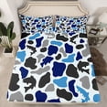 thumbnail image 2 of Feelyou Hunting Bass Fish Teen Twin Sheet Sets, Polkadots Camouflage Bedding, 3pcs, 2 of 7