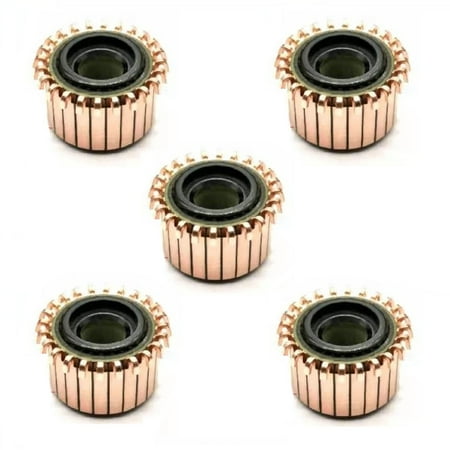 

25.5 X 10 X 17(18.8) Mm 24P Teeth Copper Hook Type Electrical Motor Commutator
