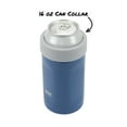 thumbnail image 4 of BUILT 5-in-1 14 oz Insulated Stainless Steel Can Cooler and Drink Sleeve Set, Poseidon, 4 of 8