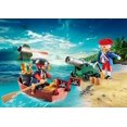 thumbnail image 2 of PLAYMOBIL Pirate Raider Carry Case, Includes Soldier, Pirate, Boat, Cannon, Accessories, Ages 4+, 2 of 5