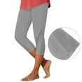 thumbnail image 5 of Capri Leggings for Women Spring Summer Elastic High Waist Mesh Patchwork Stretch Workout Capris Cropped Yoga Pants, 5 of 9