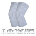 thumbnail image 3 of Knee Support Brace for Sport Injury Prevention Breathable Stretchy Knit Knee Sleeve for Running Basketball Volleyballs, 3 of 8