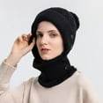 thumbnail image 6 of YFPWM Fall Hats for Women Winter Hat Warm Hat Black One Size, 6 of 6