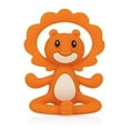 thumbnail image 3 of Nuby Yogis All Silicone Soothing Teether, Lion, 3 of 3