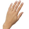 thumbnail image 3 of Jessica Simpson Women’s, Gold Plated Sterling Silver Curb Chain Ring, 3 of 4