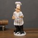 thumbnail image 2 of Figuras de chef 3D para decoración de escritorio de cocina, estatua en miniatura para cocina, hogar, restaurante, bar, cafetería. Tetera 12x12x32cm, 2 of 8