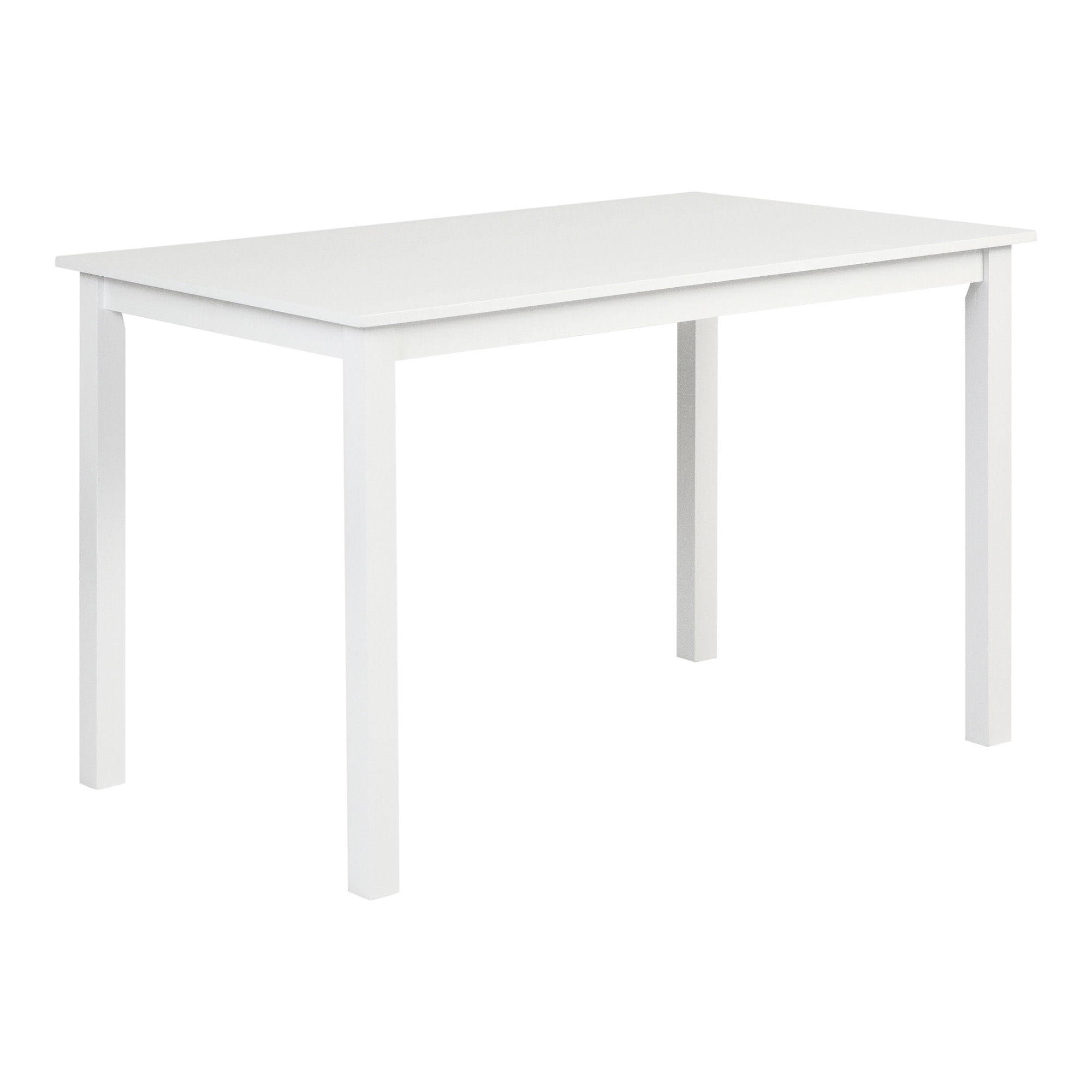 Walker Edison 5-Piece Solid Wood Farmhouse Dining Set - White/Grey