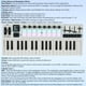 thumbnail image 5 of Controlador de teclado MIDI inalámbrico M-VAVE SMK-37 Pro de 37 teclas, 5 of 7