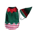 thumbnail image 1 of Disfraz de Navidad para mascotas, divertido disfraz de payaso para perro, cachorro, sombrero, kit de decoración para festivales, 1 of 5