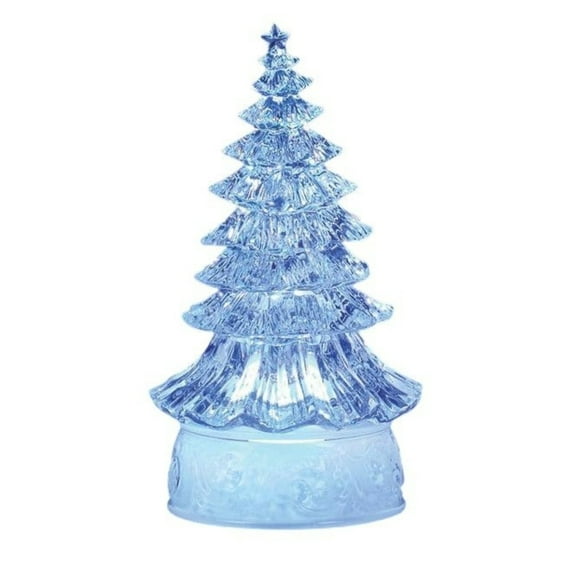 Icy Giftware LED Lighted Traditional Christmas Tree Figurines - 9" - Set of 2