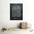 thumbnail image 2 of Acts 2:38 Repent And Be Baptized Gift of the Holy Spirit Christian Bible Verse Quote Scripture Typography Unframed Wall Art Print Poster Home Decor Premium, 2 of 4